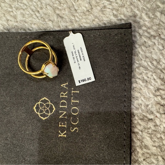 Opal and Vermeil Kendra Scott Ring - Picture 3 of 5